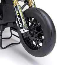 Load image into Gallery viewer, Promoto-SM 1/4 Super Moto Motorcycle, FXR, White: RTR with Battery and Charger by LOSI
