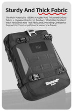 Load image into Gallery viewer, Mechanic Series 6L Motorcycle Crash Bar Bag with Waterproof Liner
