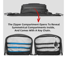 Load image into Gallery viewer, New  2.4L Motorcycle Leg/Tank Bag Multi Pocket w/Magnet &amp; Rain Cover
