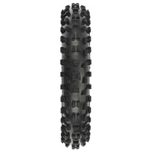 Load image into Gallery viewer, 1/4 Pro-Spec Aluminum V2 Bead Complete Bike F/R Wheel/MX33 Tire Combo Set Unmounted, Blue: Promoto-MX by Proline
