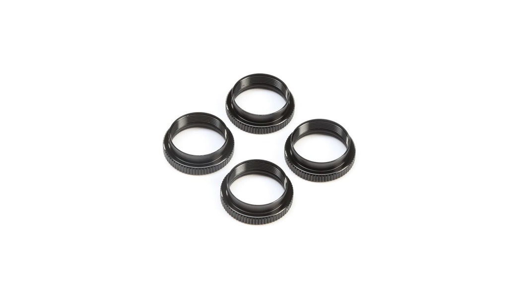 16mm Shock Nuts & O-rings (4): 8X