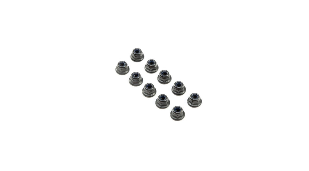 M3 Flanged Lock Nuts (10)