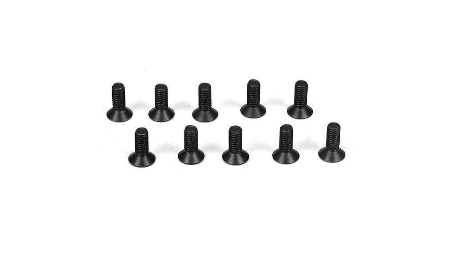 Flathead Screws, M3 x 8mm (10)