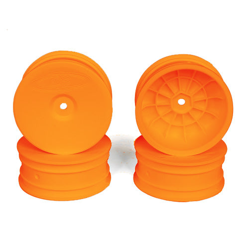 Speedline Buggy Wheels for Associated B64 - B64D / TLR 22 3.0 - 4.0 / Front / ORANGE / 4Pcs