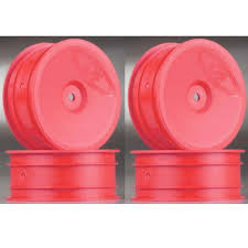 Speedline Buggy Wheels for Associated B6.1 / Kyosho RB6 / Front / PINK / 4pcs