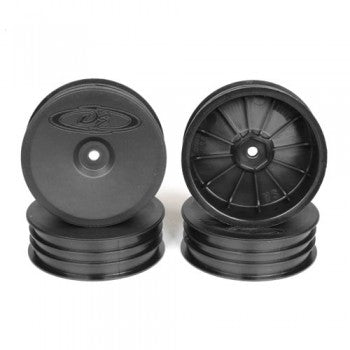 Speedline Buggy Wheels for TLR 22-4 / Tekno EB410 / Front / BLACK / 4Pcs