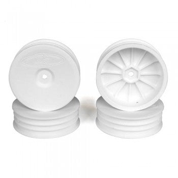 Speedline Buggy Wheels for TLR 22-4 / Tekno EB410 / Front / WHITE / 4Pcs