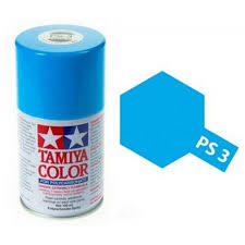 Tamiya Spray Paint- PS-3 POLYCARB SPRAY LIGHTBLUE