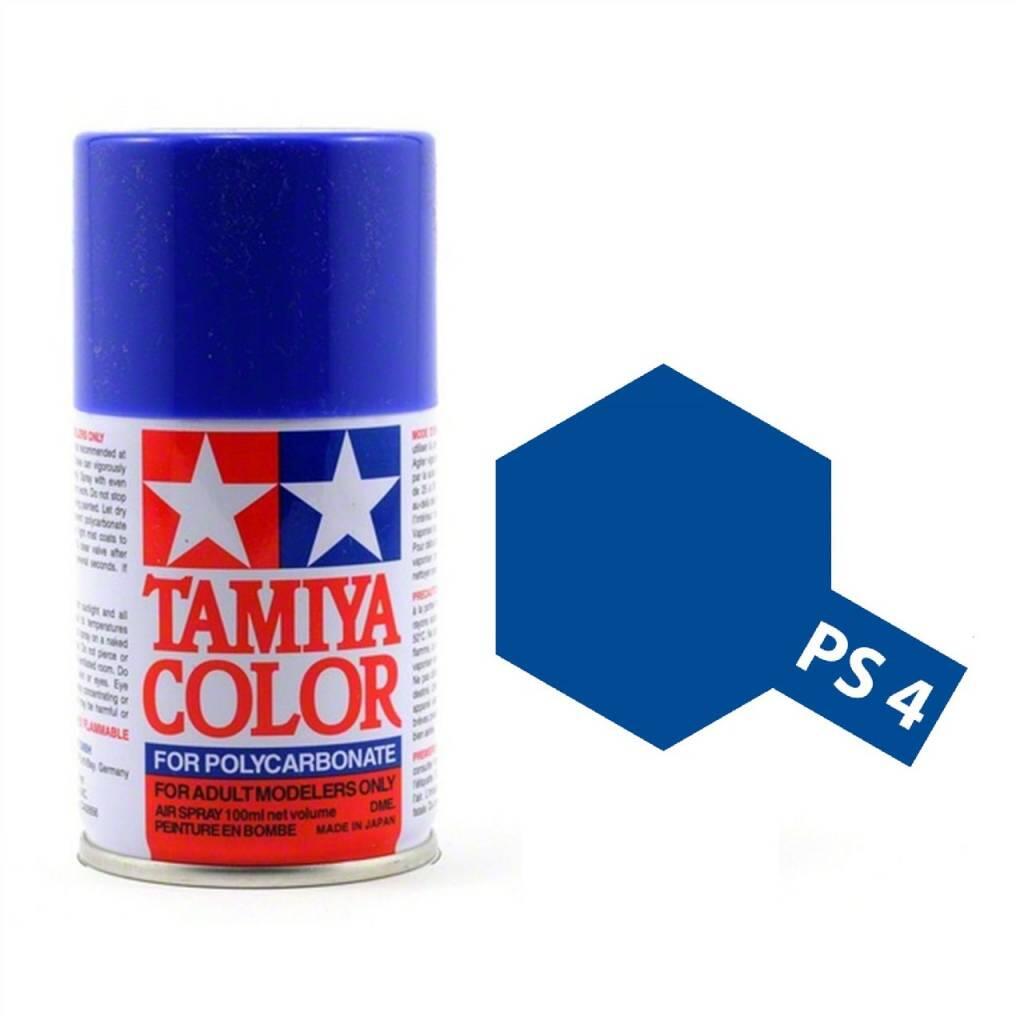 Tamiya Spray Paint- PS-4 POLYCARB SPRAY BLUE
