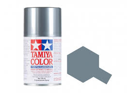 Tamiya Spray Paint-PS-63 POLYCARB BRIGHT GUN METAL