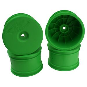 Speedline Buggy Wheels for Associated B6.1 - B64 / TLR 22 - 22-4 / Rear / GREEN / 4pcs
