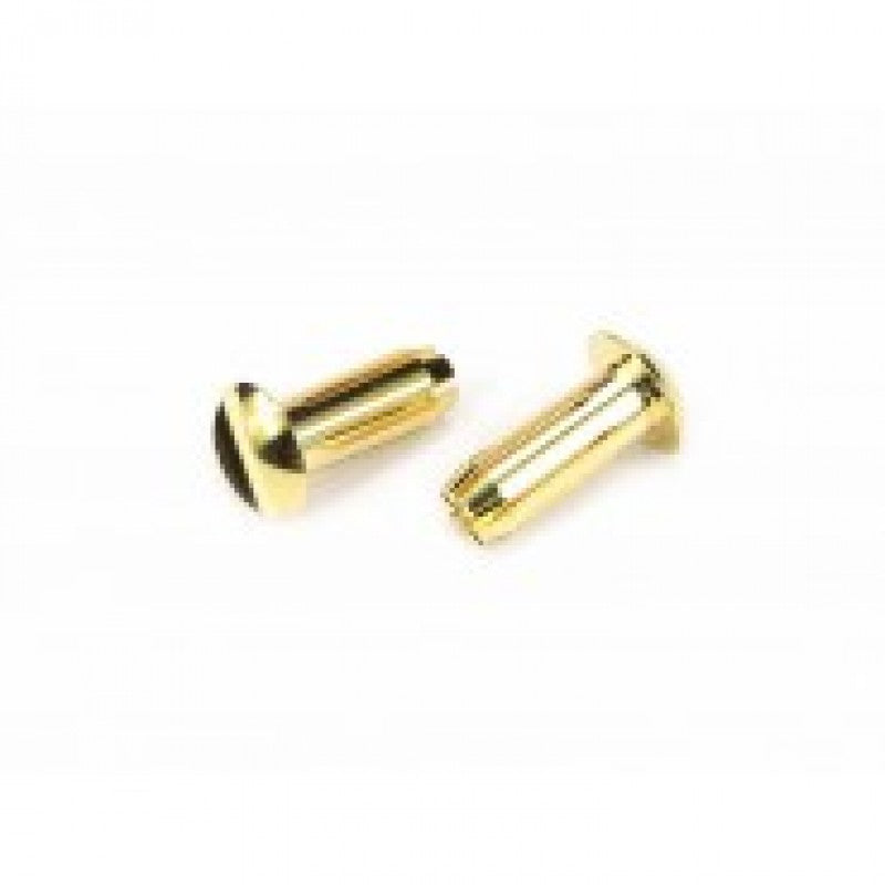Low Profile 5mm Lipo Battery connector 24K (2) by Arrowmax