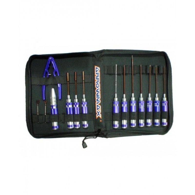 AM Toolset For EP (14pcs) with Tools bag by Arrowmax