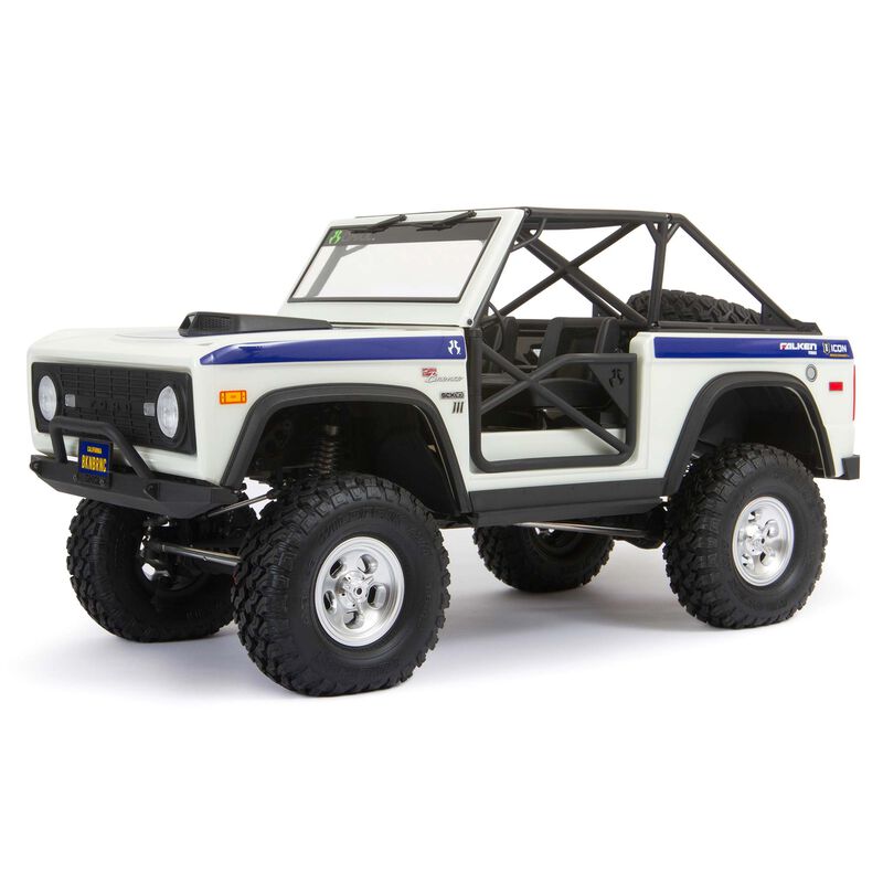 SCX10 III Early Ford Bronco 1/10th 4wd RTR (White) by Axial
