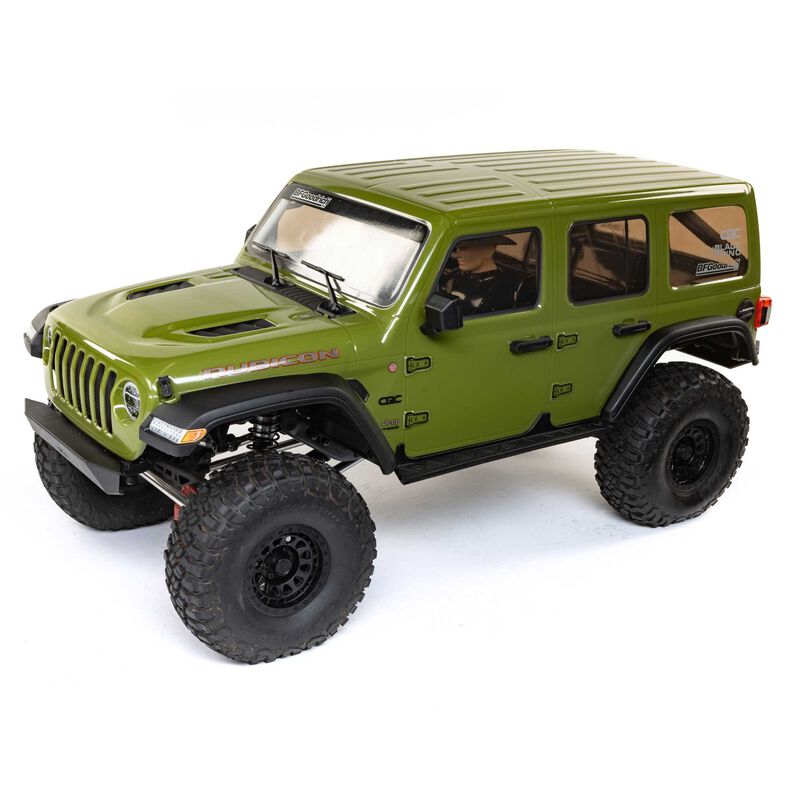 1/6 SCX6 Jeep JLU Wrangler 4WD Crawler RTR: Green by Axial