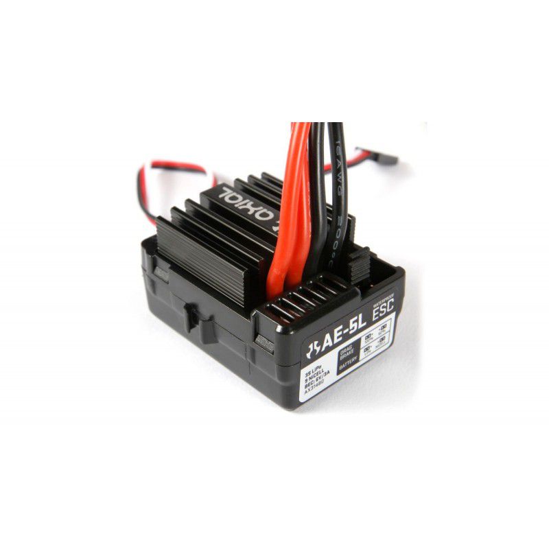 AX31480 AE-5L ESC w/LED Port, includes White & Red LED Lights by Axial
