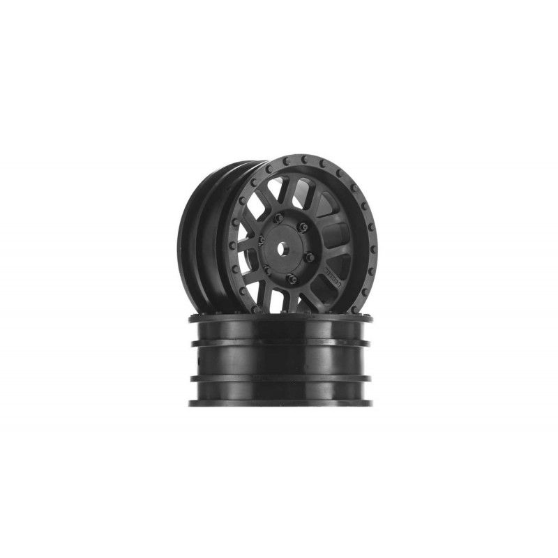 1/10 1.9 Method Mesh Wheels, 12mm Hex, Black (2)
