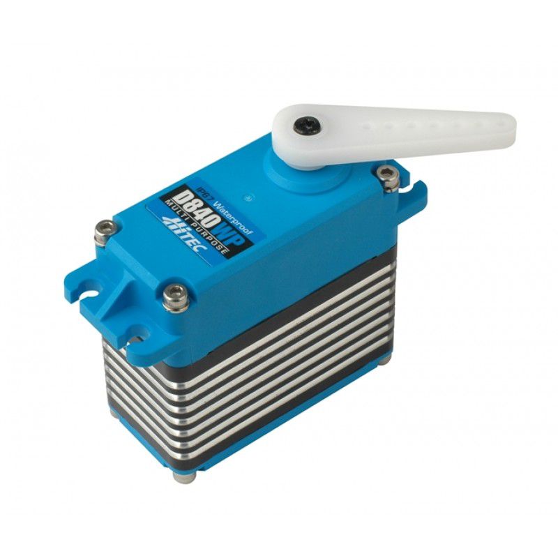 HS-D840WP 1/5 Scale Digital Programmable, Water Proof. Wide Voltage 4.8V, 6.0V, 7.4V, Torque 19, 24, 30 kg/cm, Speed 0.17, 0.14, 0.11, by Hitec