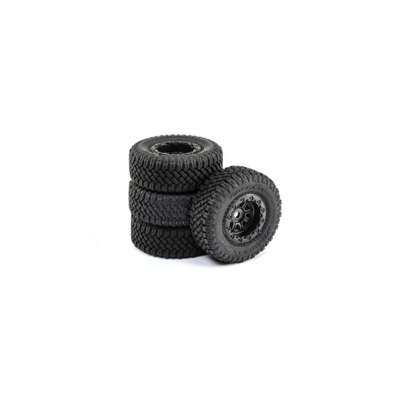 Barrage Premount Tyre (4): 1/24 4WD Barrage