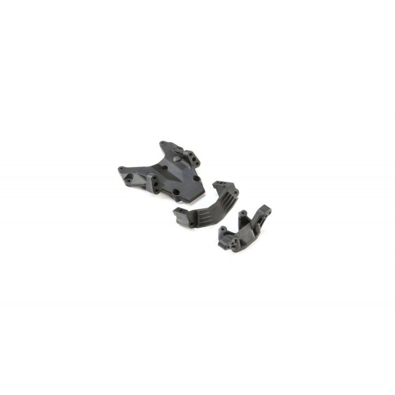 Bulkhead, Camber Block & Servo Mount: 22S