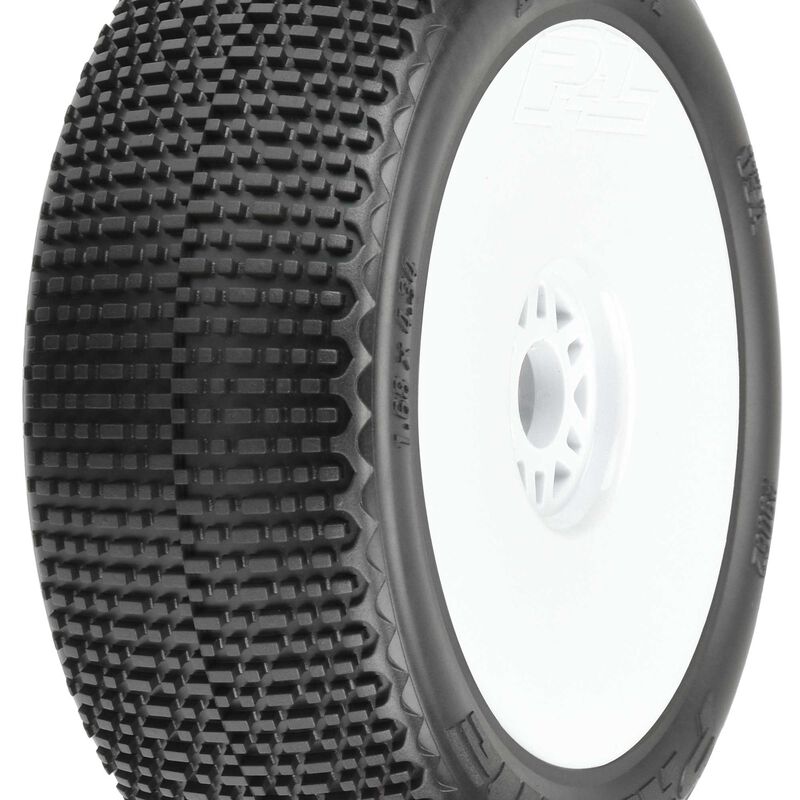 Pro-Line- Hole Shot 2.0 S3 1:8 Buggy MTD V2 White Wheels F/R