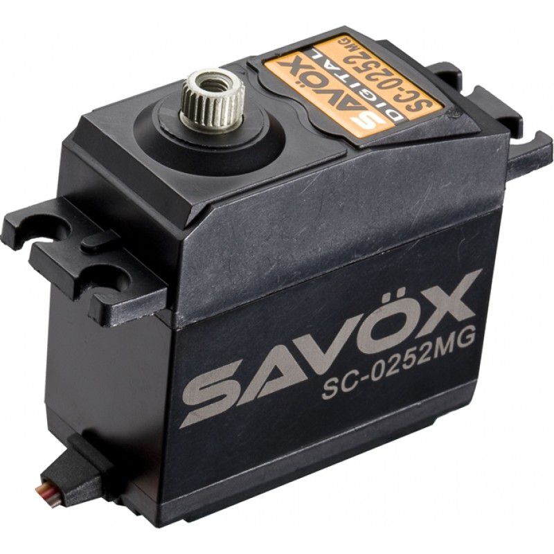 Savox STD size 10.5Kg/cm, Digital Servo, 0.19 sec, 6.0V 49g, 40.7x20x39.4mm