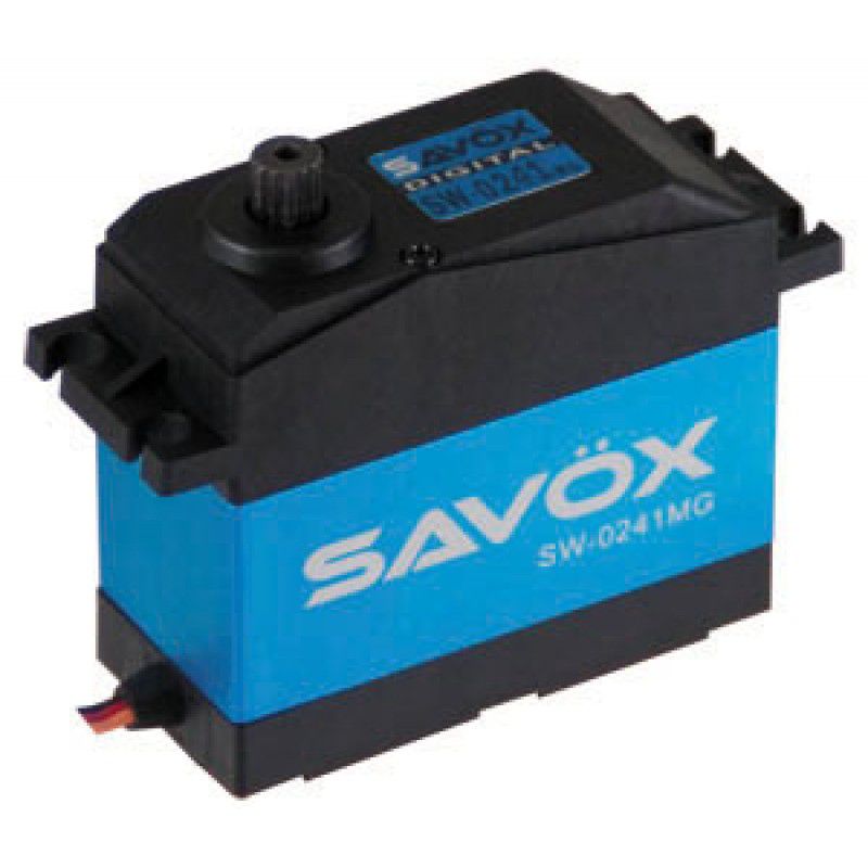 Savox HV Large Scale 1/5th Waterproof Digital Servo 40Kg, 0.17 @ 7.4v 66x30x59mm 200g