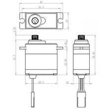 Load image into Gallery viewer, Waterproof Premium Mini Digital Servo 8KG .10 @6.0V, Ideal for Traxxas 1/16 Scale

