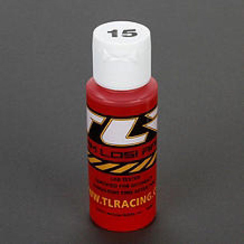 TEAM LOSI  CERTIFIED SILICONE SHOCK OIL 2OZ: 15WT
