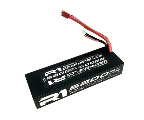 R1 Mudboss 5,200mah 50c 7.4V 2s LIPO Graphene Battery 030026