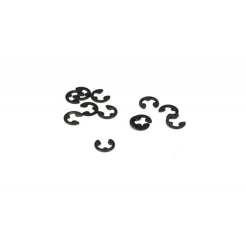 E-Clips, 3mm Shaft (12) by TLR