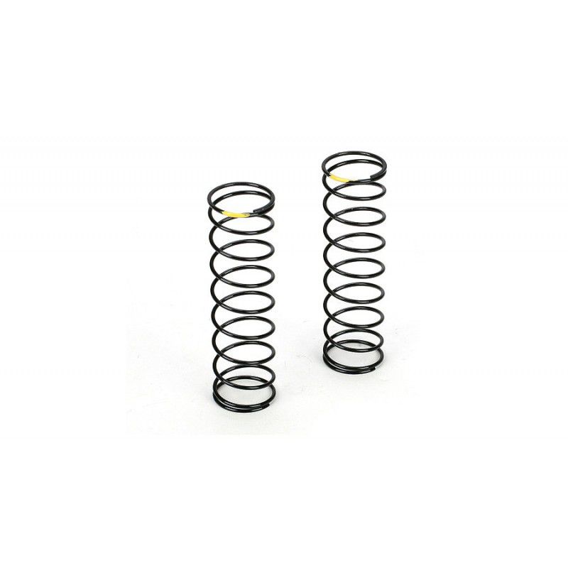 Rear Shock Spring, 2.0 Rate, Yellow by TLR
