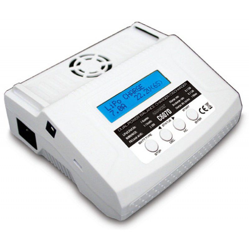 GT POWER C607D 80W 7A LIPO / NIMH AC/DC BATTERY CHARGER
