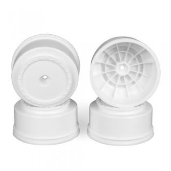 Borrego SC Wheels for Kyosho Ultima SC / HPI Blitz / Slash Rear - Slash 4x4 / WHITE / 4pcs