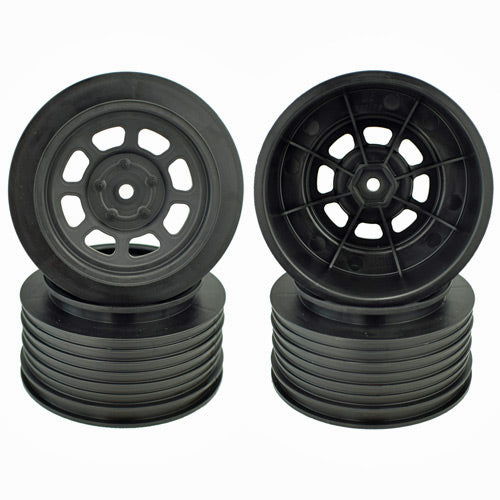 Speedway SC Wheels for Traxxas Slash Front / 19mm BKSP / BLACK / 4Pcs