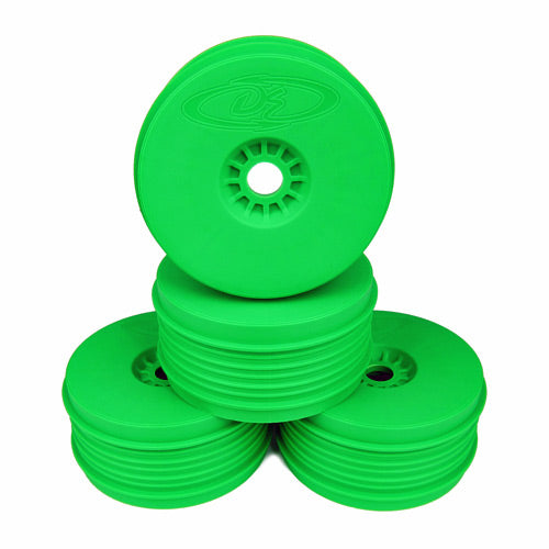 Speedline PLUS Wheels for 1/8 Buggy / GREEN