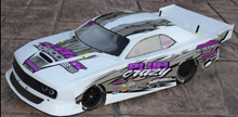Load image into Gallery viewer, Shark Bodies RC &quot;Plum Crazy&quot; - Drag Race Body- Clear
