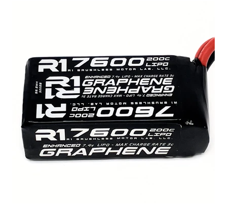 R1 Wurks 7600 Mah 200c 2S Shorty Soft Case For Drag Racing 030028