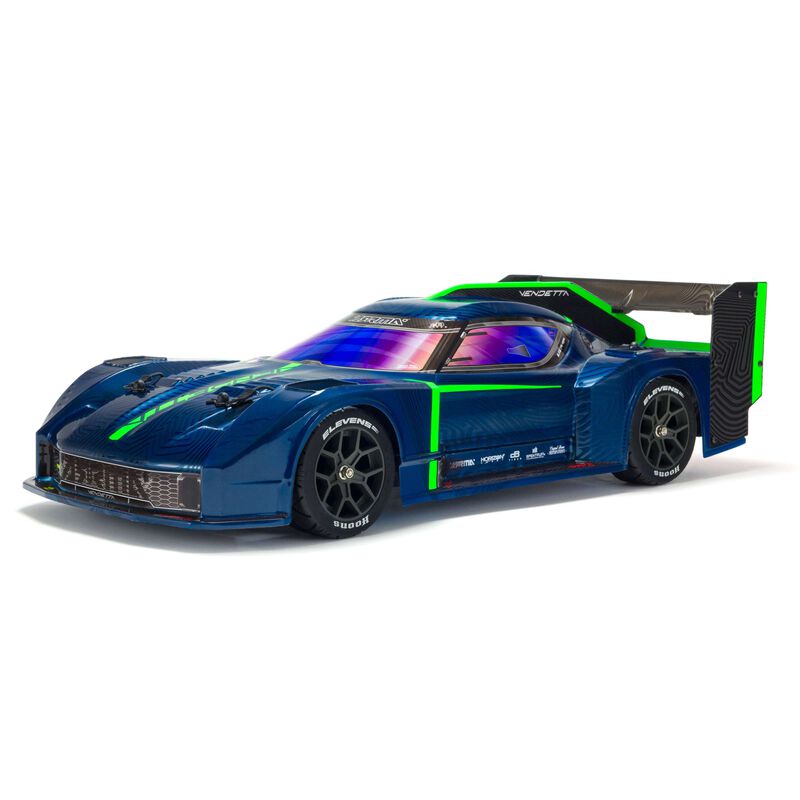 Arrma- VENDETTA 4X4 3S BLX 1/8th Speed Bash Racer Blue